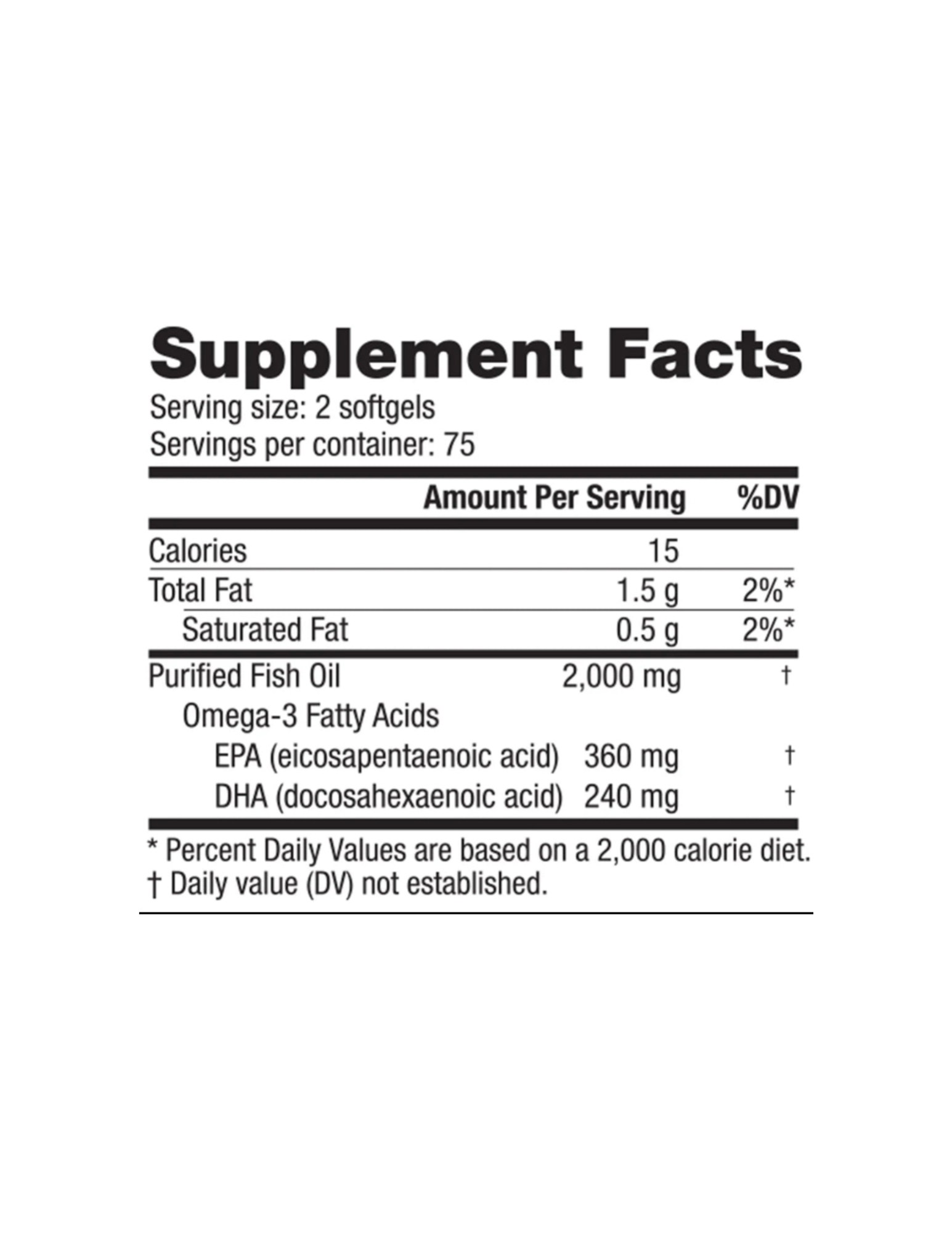 NutraBio Omega 3 Fish Oil 150 Softgels-The Supplement Stop