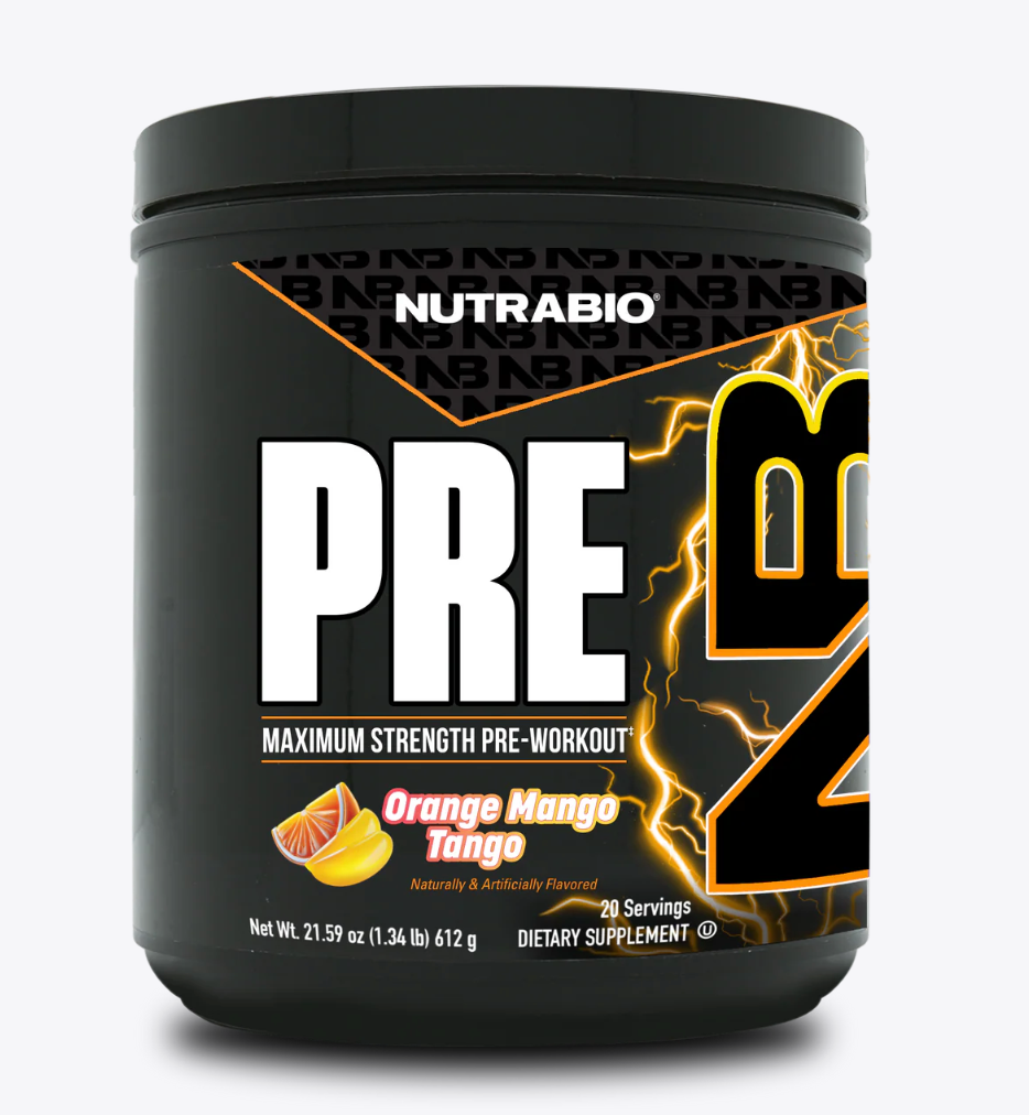 NutraBio PRE-Orange Mango Tango-The Supplement Stop