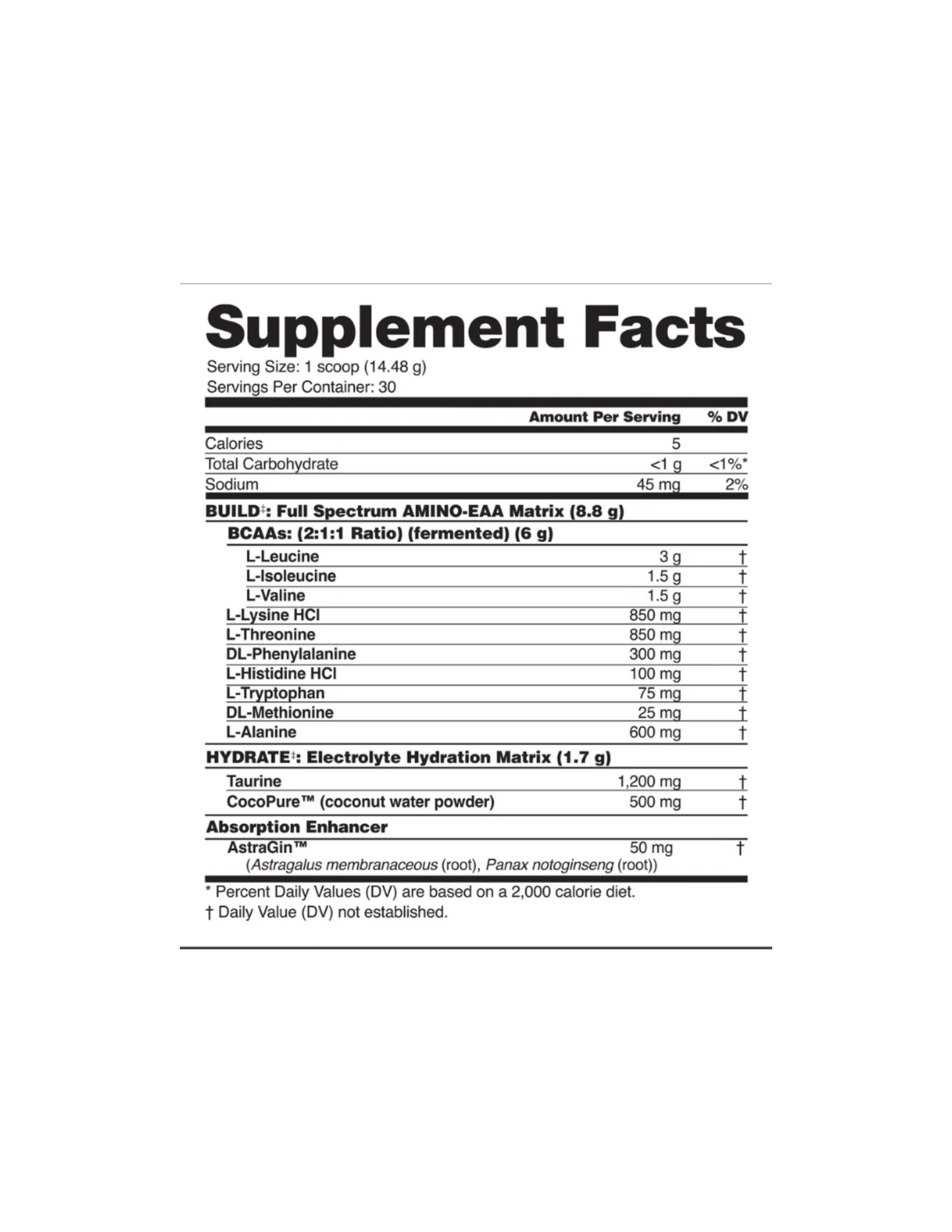 NutraBio Pure EAA-The Supplement Stop