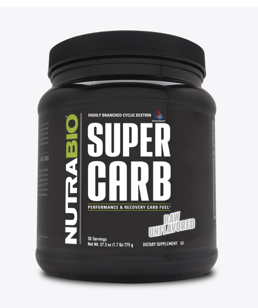 NutraBio Super Carb-Unflavored-The Supplement Stop