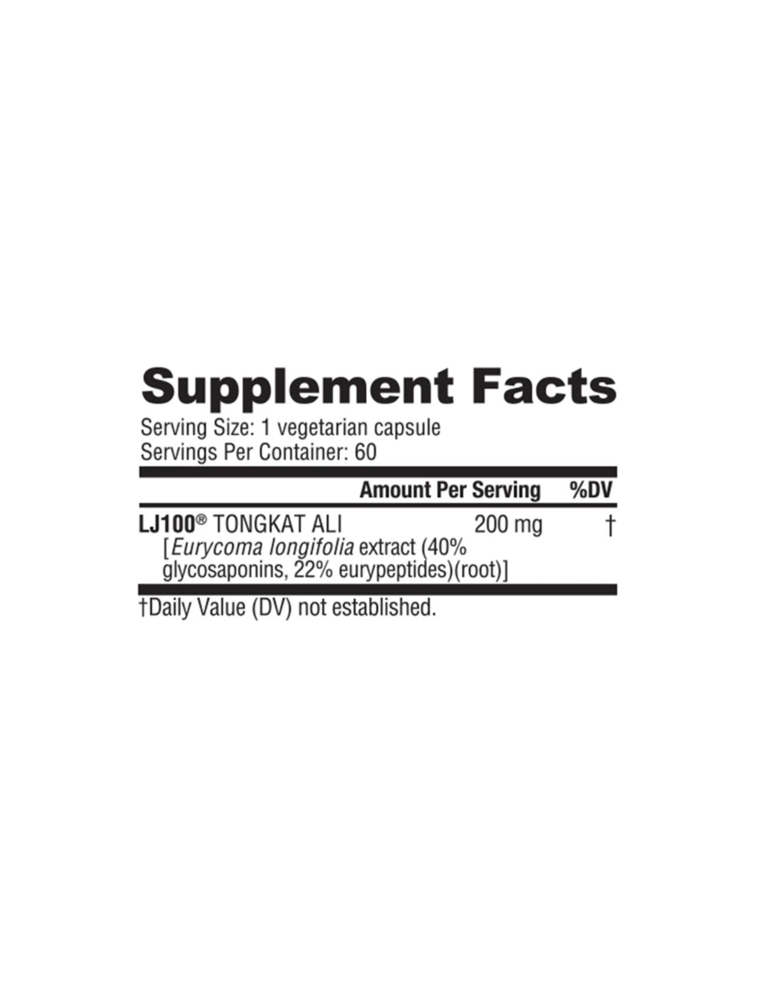 NutraBio Tongkat Ali-The Supplement Stop