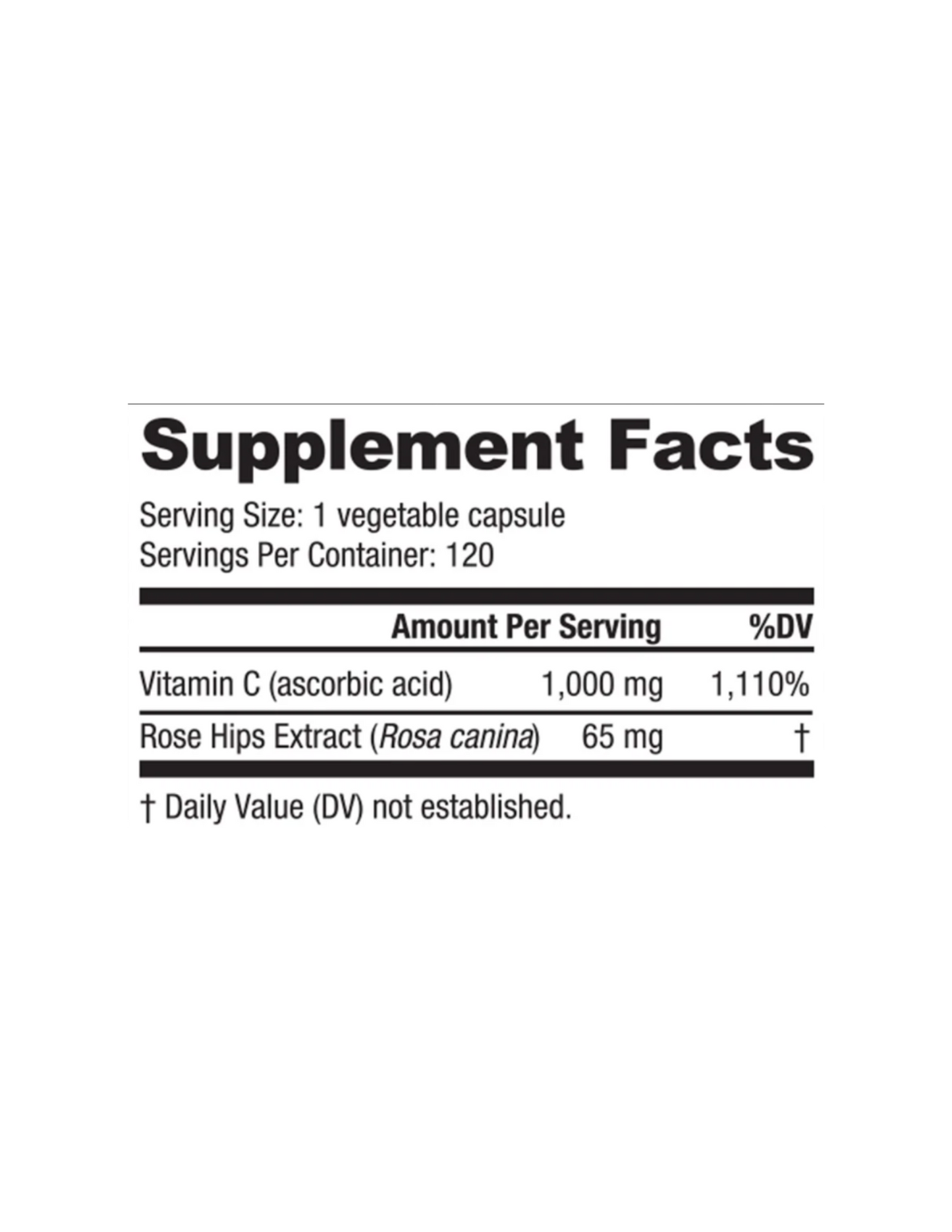 NutraBio Vitamin C 1000 mg-The Supplement Stop