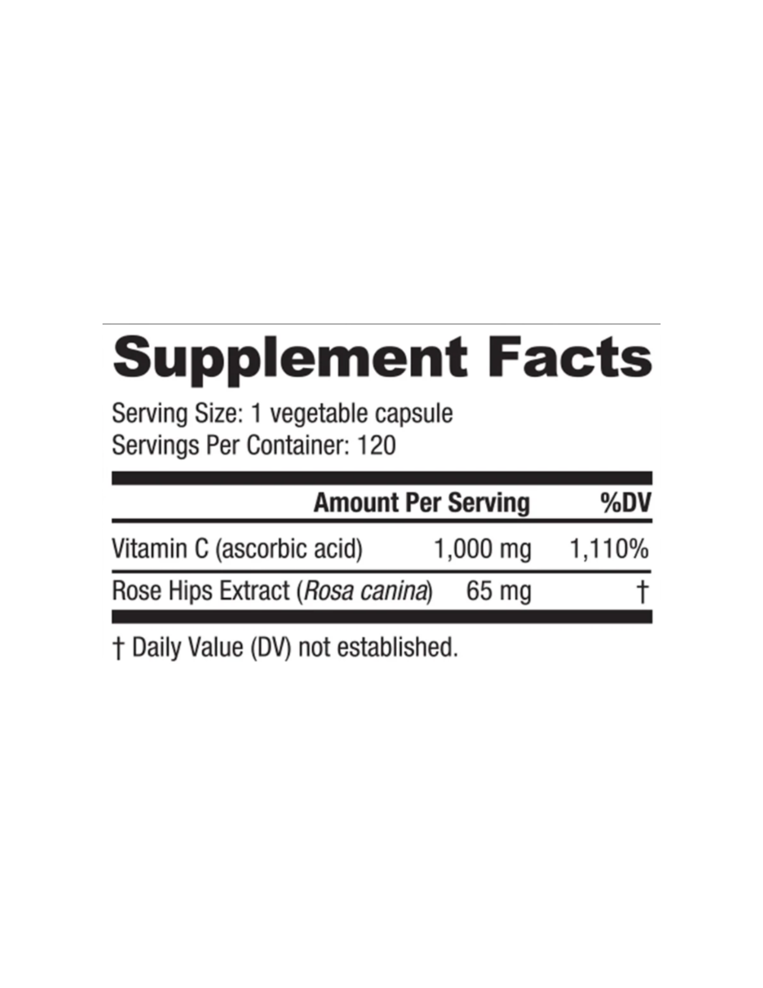 NutraBio Vitamin C 1000 mg-The Supplement Stop