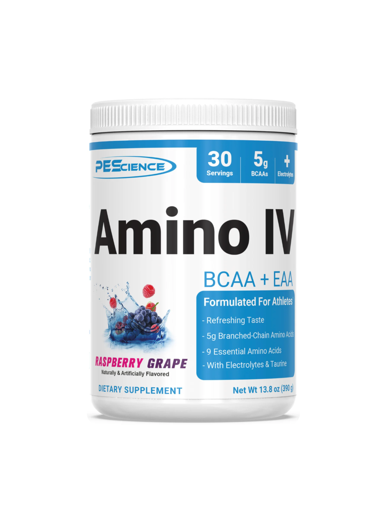 PEScience Amino IV-Raspberry Grape-The Supplement Stop