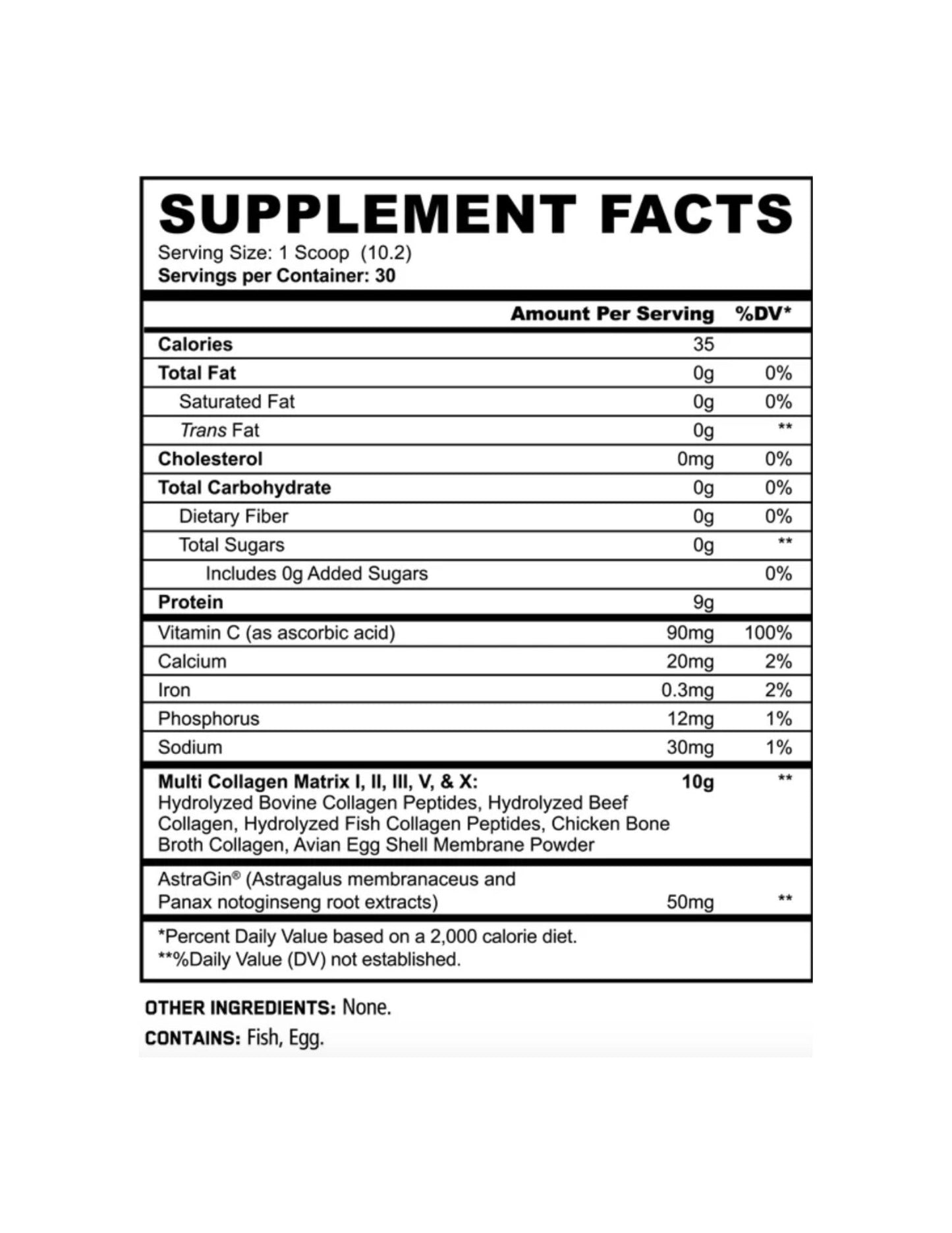 PANDA SUPPS Multi Collagen Peptides-The Supplement Stop