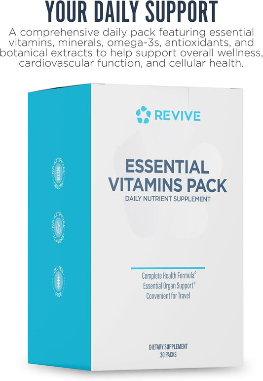 Revive Essential Vitamins Pack-The Supplement Stop