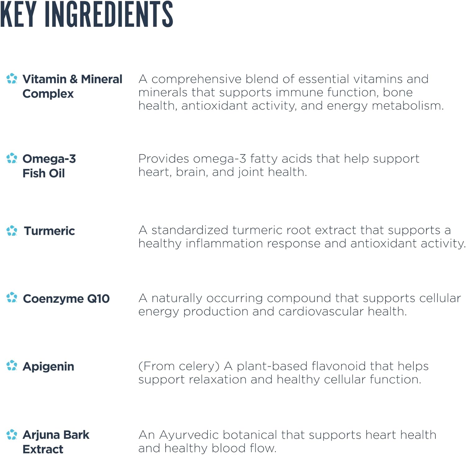 Revive Essential Vitamins Pack Key Ingredients-The Supplement Stop