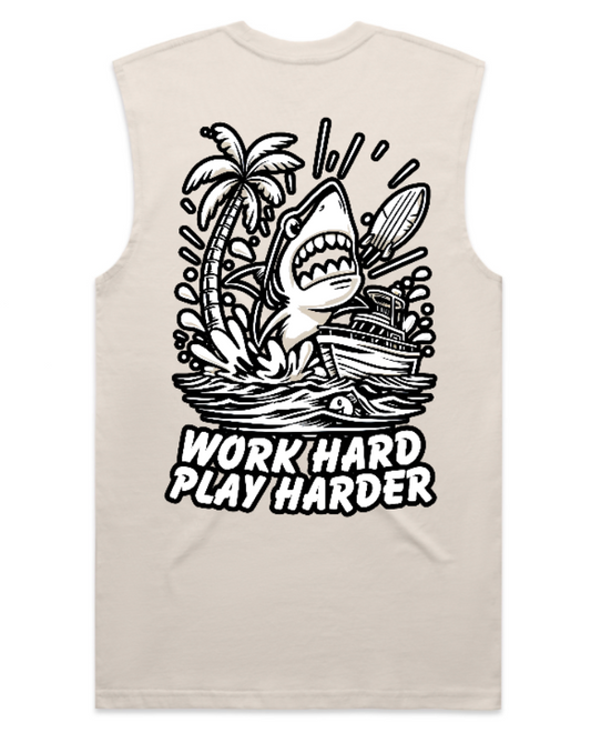 BEACH DAY // BOAT DAY MUSCLE TANK BONE