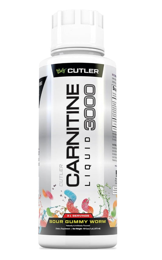 Cutler Nutrition Liquid L-Carnitine 3000: Metabolism & Energy Support