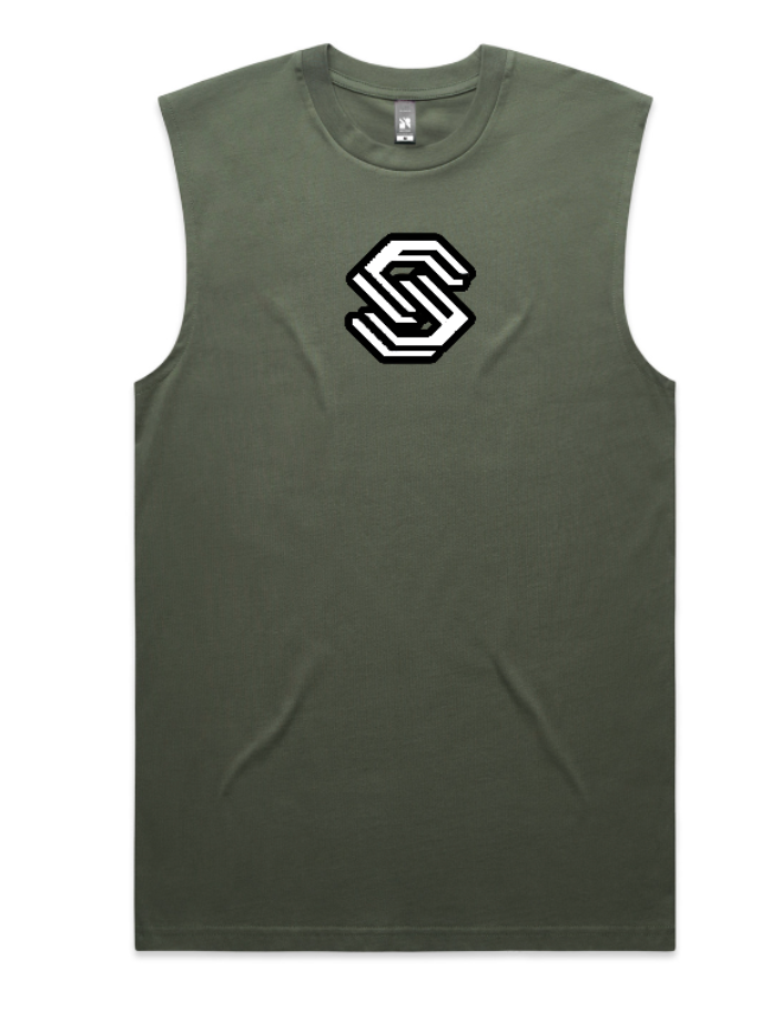BEACH DAY // BOAT DAY MUSCLE TANK CYPRESS