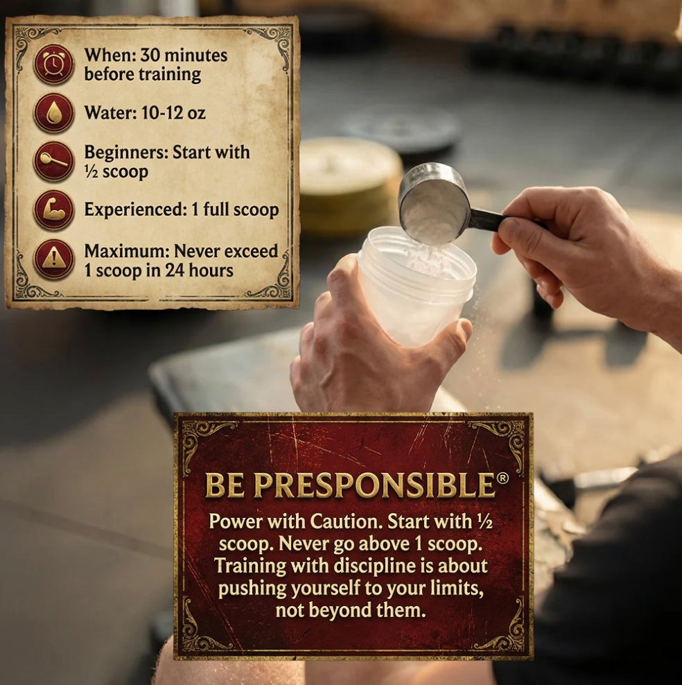 Centurion Labz Non Stim Preworkout BLOOD RUSH® Maximum Blood Flow*