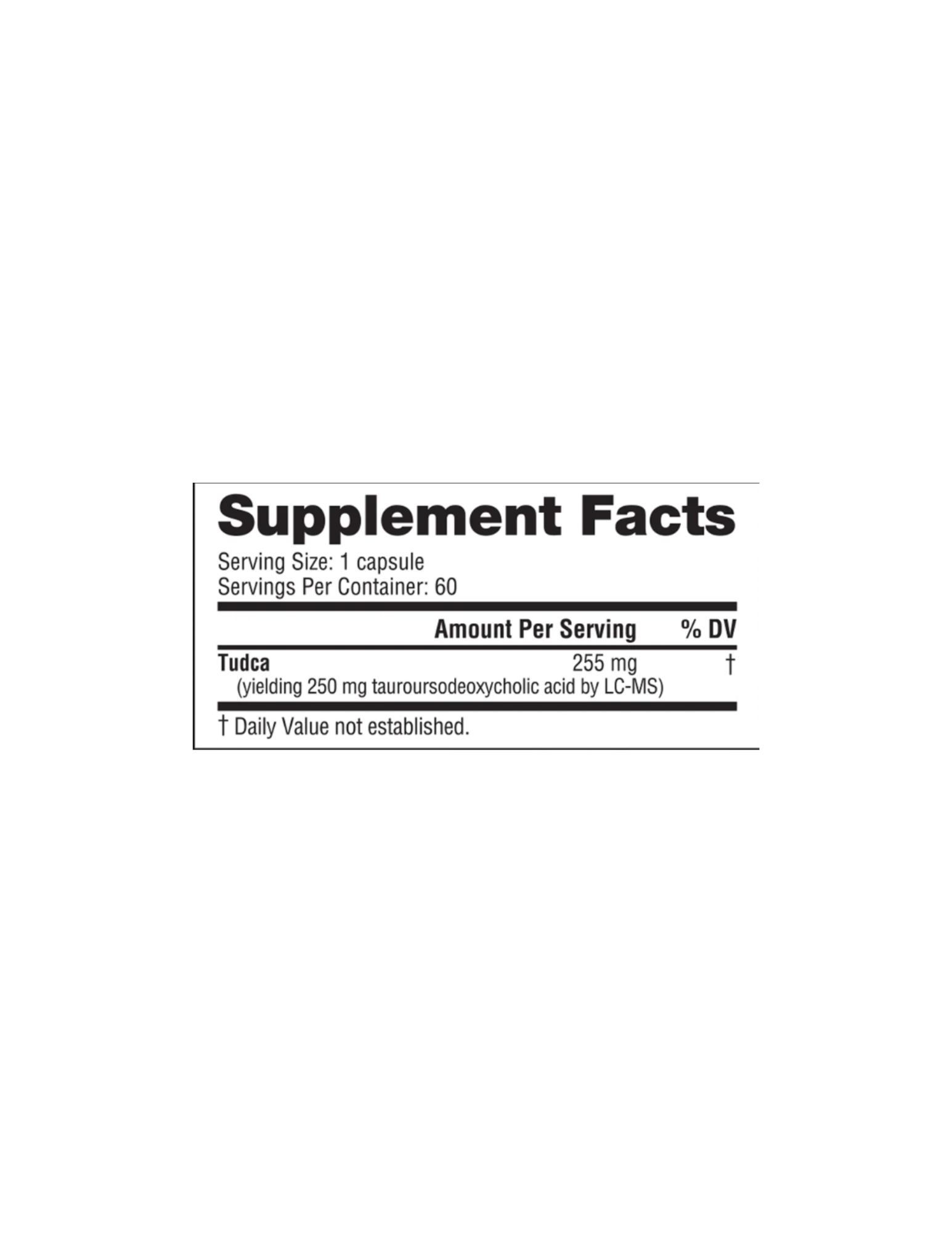 UNBOUND Tudca-The Supplement Stop