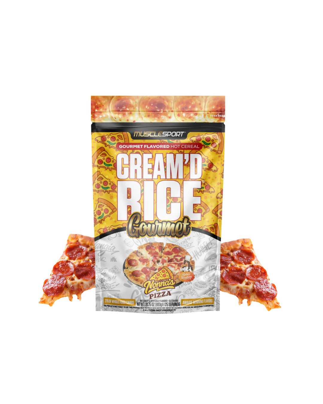 Musclesport Cream'd Rice Gourmet - Hot Cereal - 25 Servings