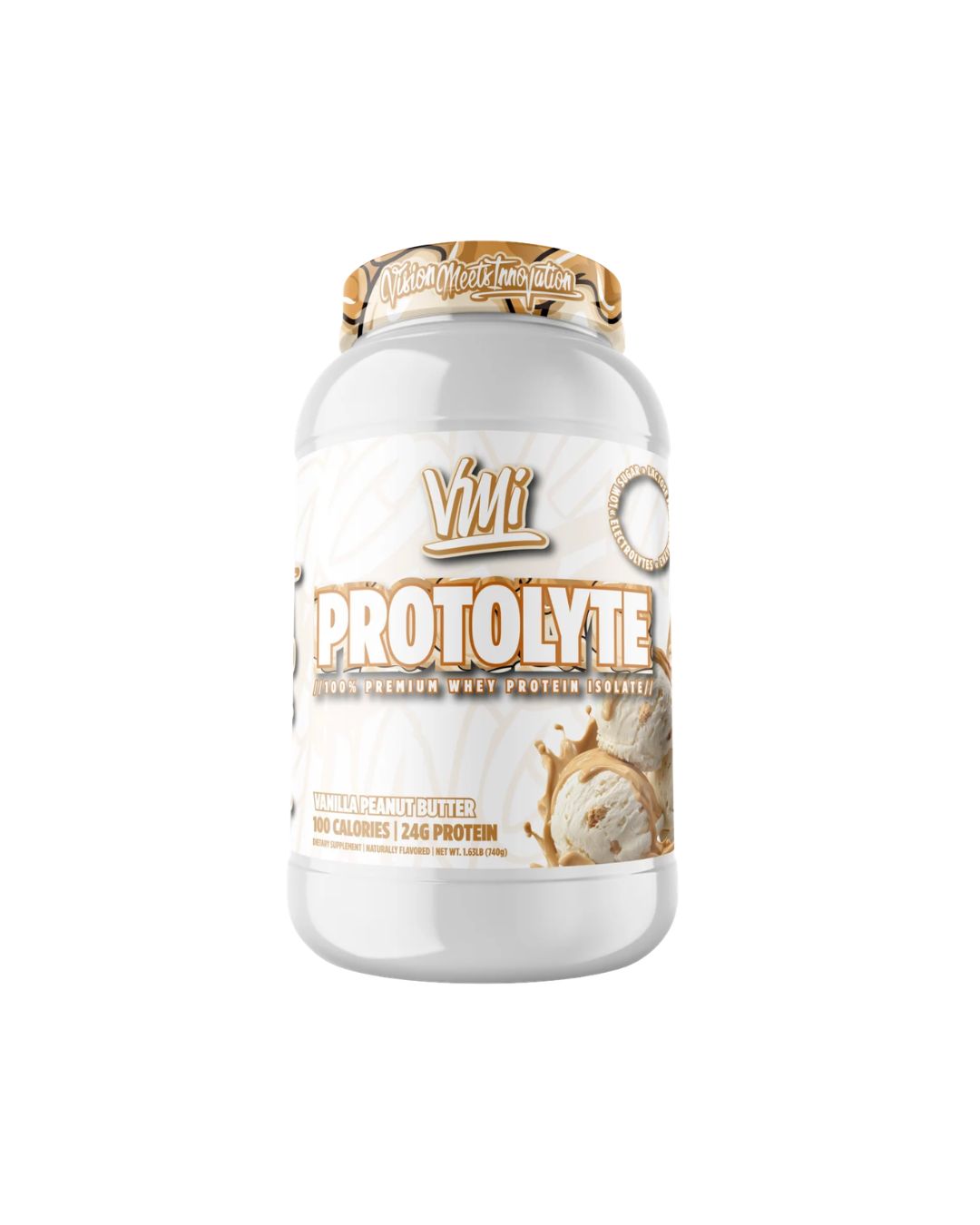 VMI Sports Protolyte 1.6 LB Protein Powder Vanilla Peanut Butter Flavor-The Supplement Stop
