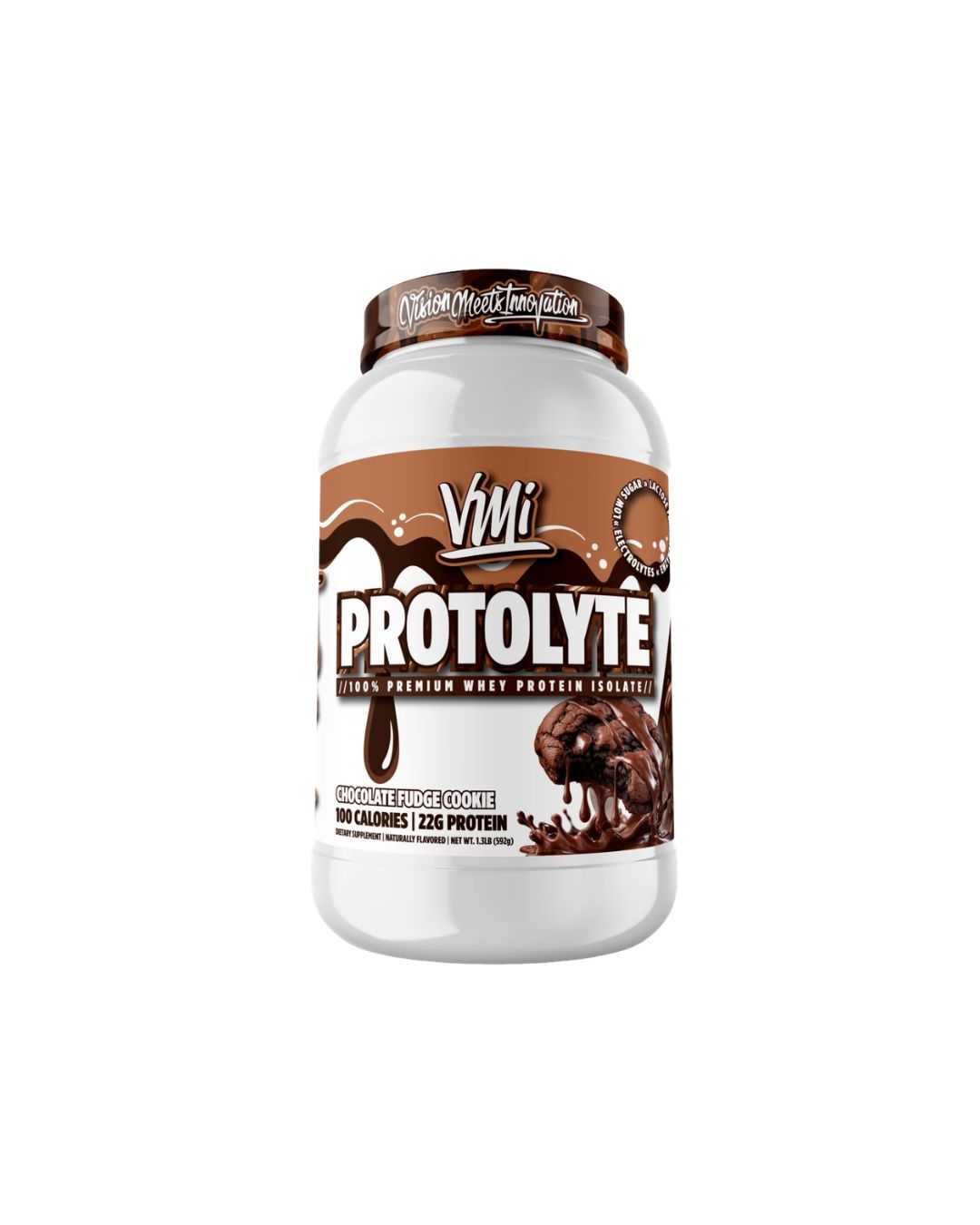 VMI Sports Protolyte 1.6 LB Protein Powder Chocolate Fudge Cookie Flavor-The Supplement Stop