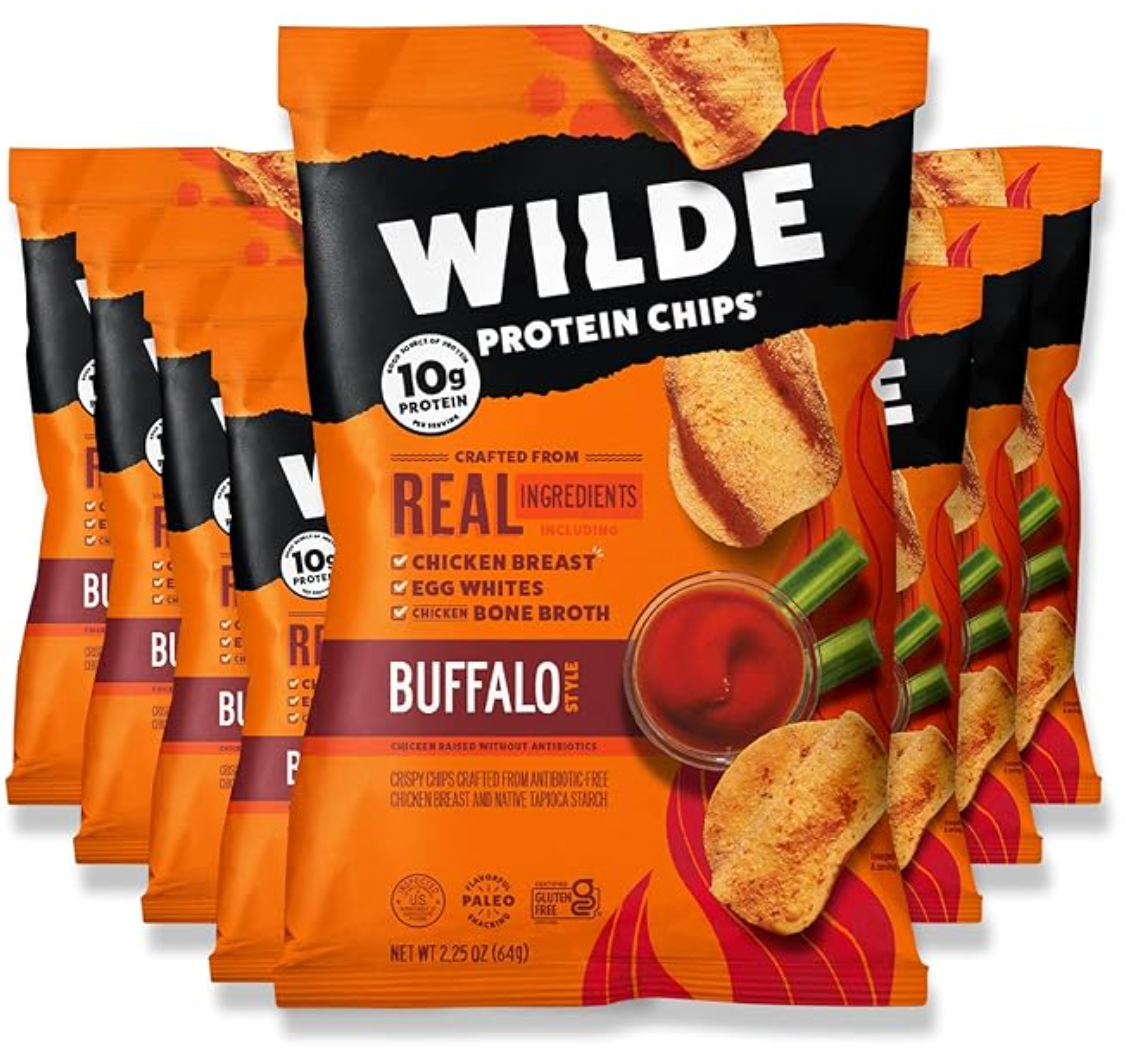 Wilde Protein Chips Buffalo Flavor-The Supplement Stop